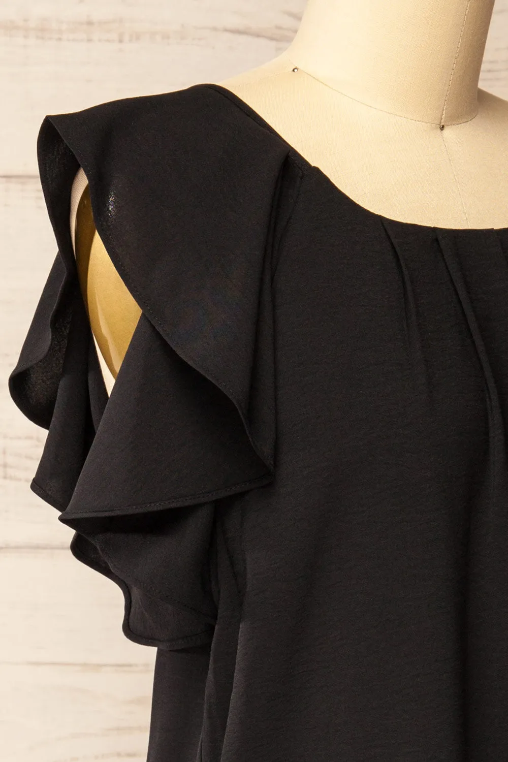 Aaron Black| Straight Short Dress