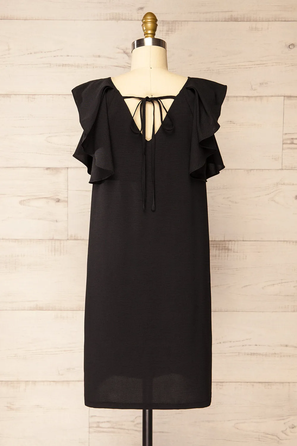 Aaron Black| Straight Short Dress