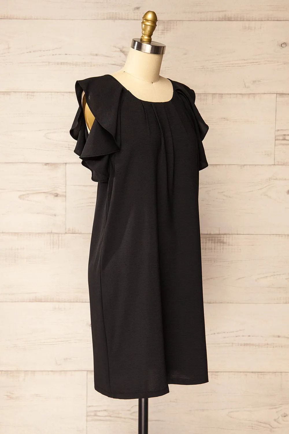 Aaron Black| Straight Short Dress