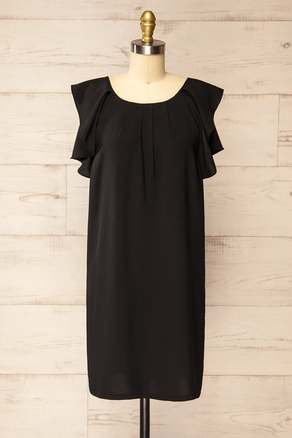 Aaron Black| Straight Short Dress