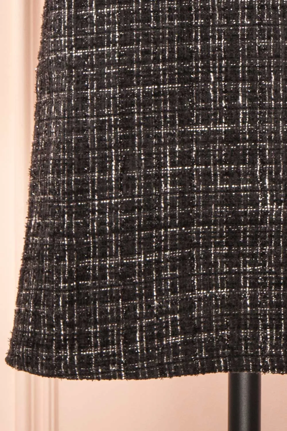 Alizeh | Sparkly Tweed Dress w/ Cristal Bows