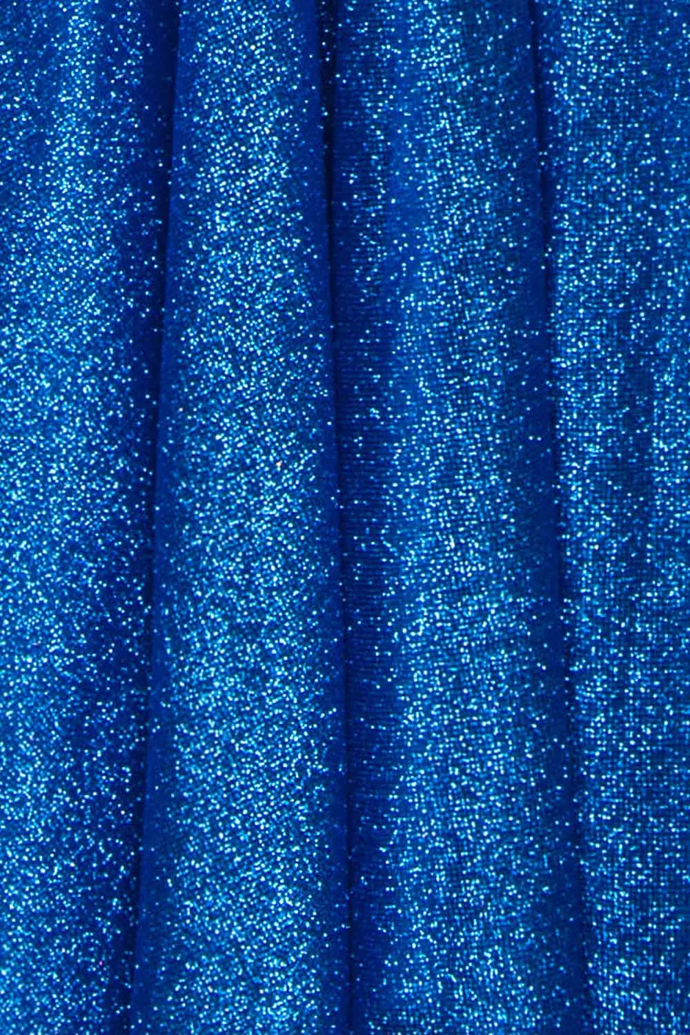 Lexy Blue | Sparkly Cowl Neck Maxi Dress