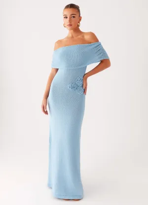 Leya Maxi Dress - Blue