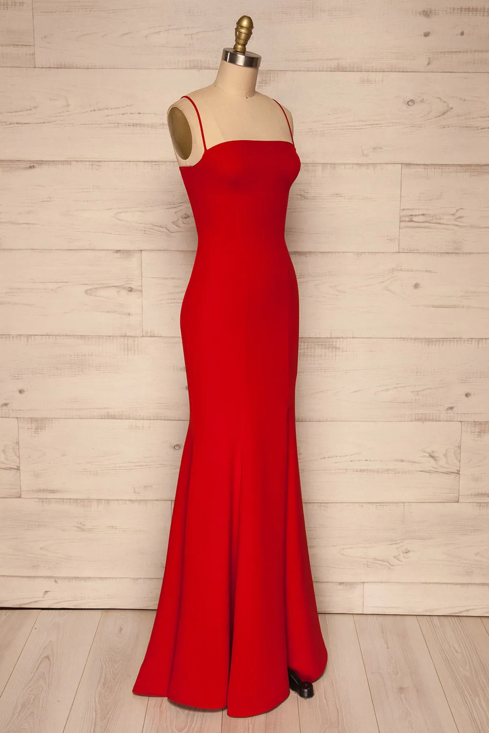 Milena Red | Mermaid Gown