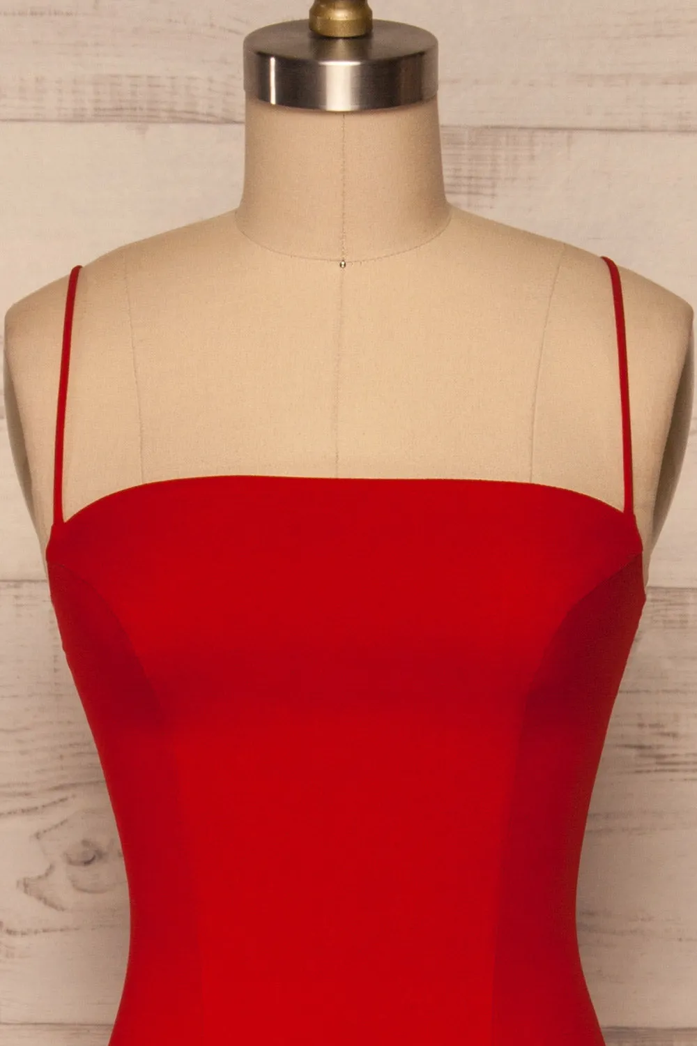 Milena Red | Mermaid Gown