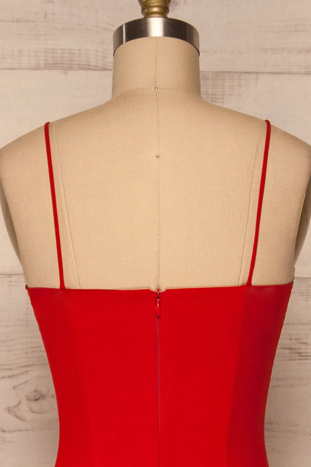 Milena Red | Mermaid Gown
