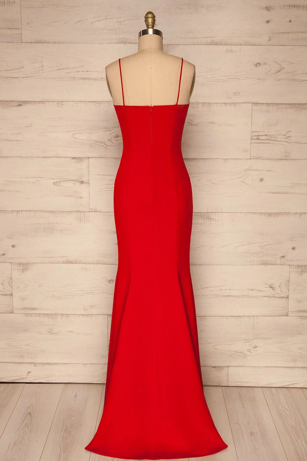 Milena Red | Mermaid Gown