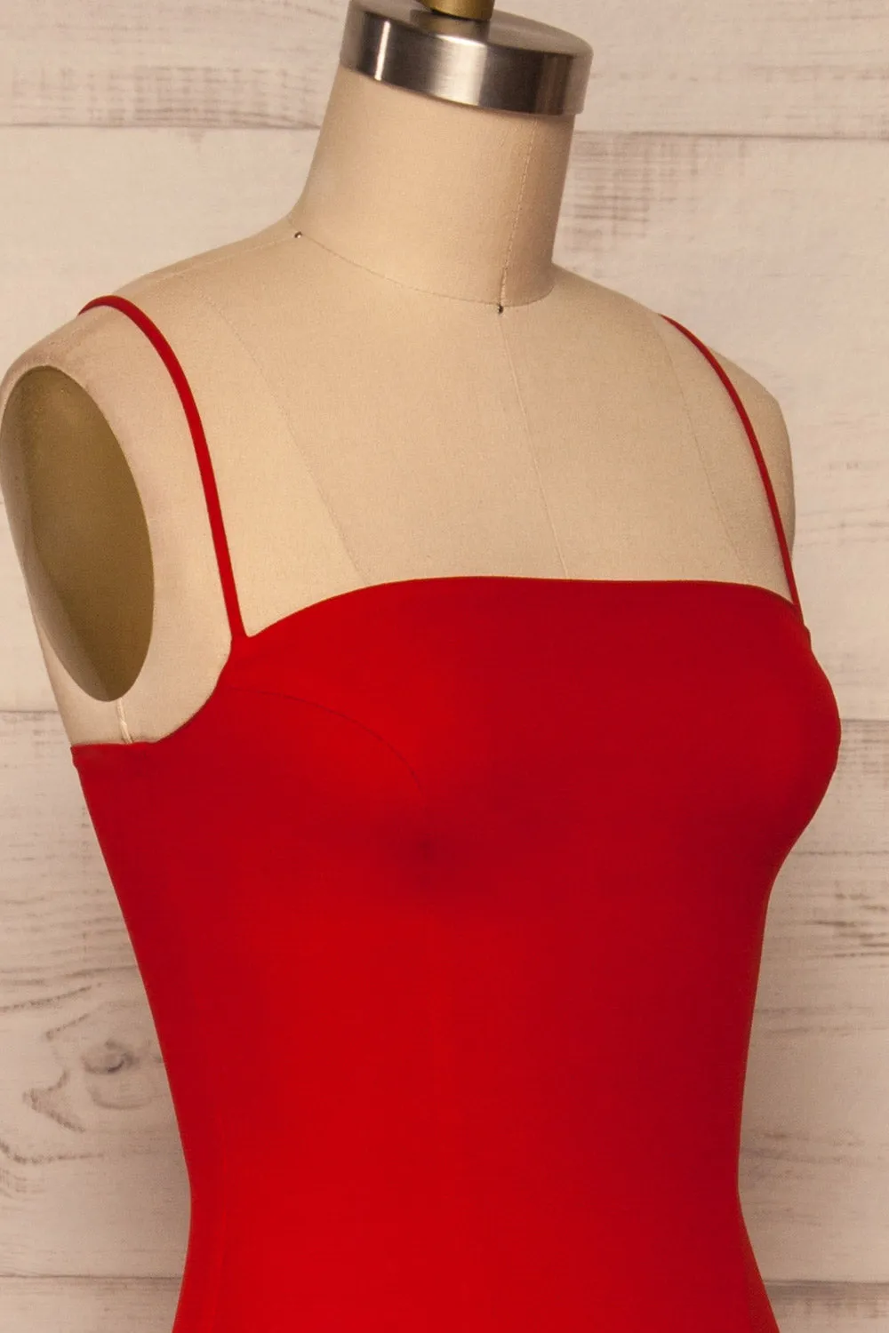Milena Red | Mermaid Gown