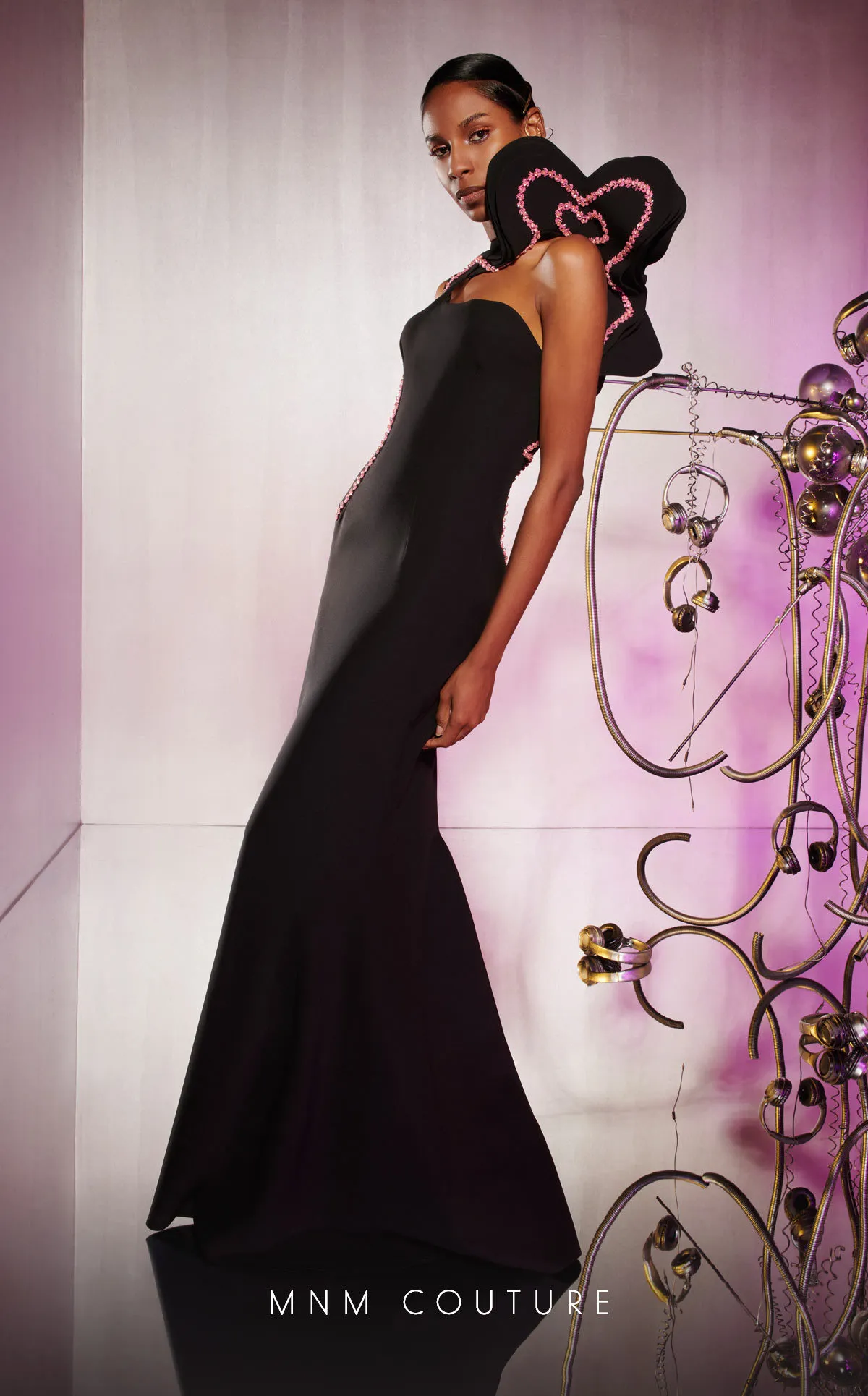 MNM COUTURE E0033 DRESS