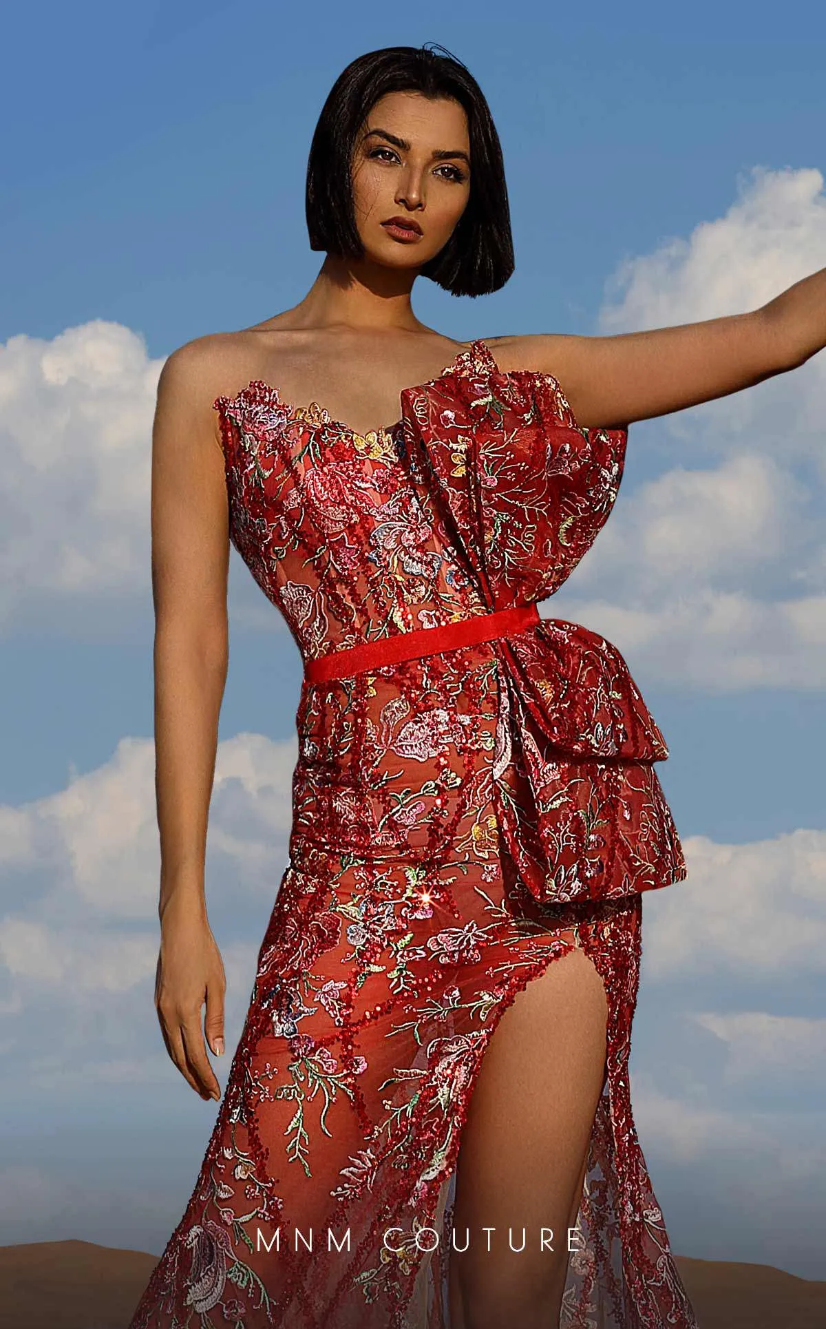 MNM COUTURE K4047 DRESS