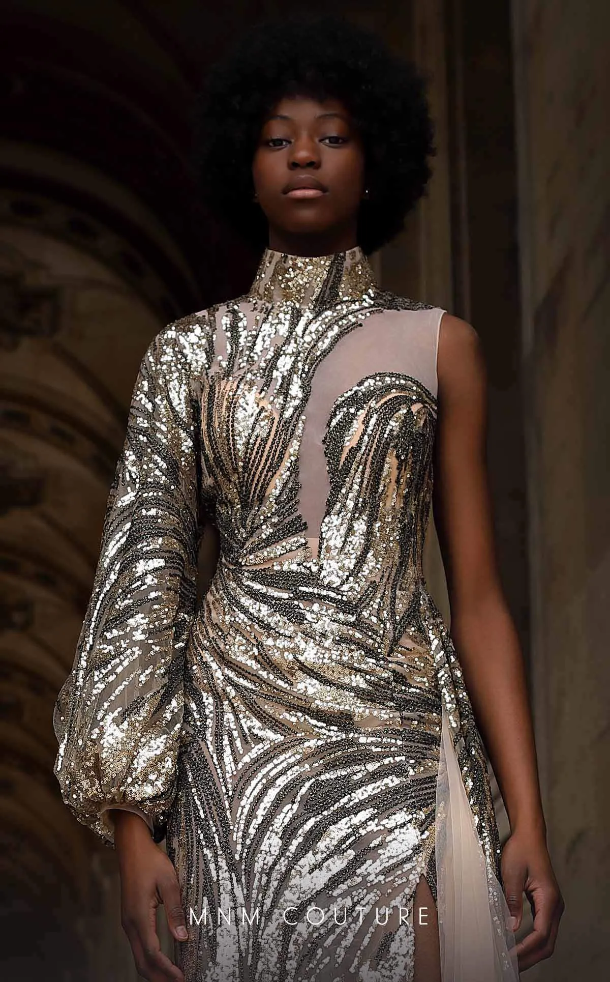MNM COUTURE K4066 DRESS