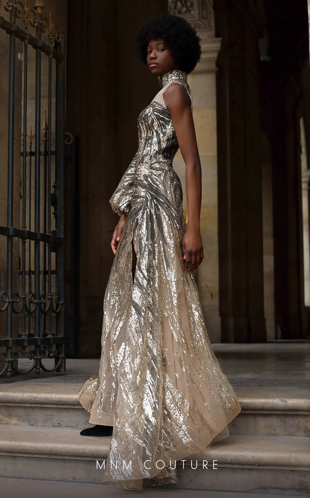 MNM COUTURE K4066 DRESS