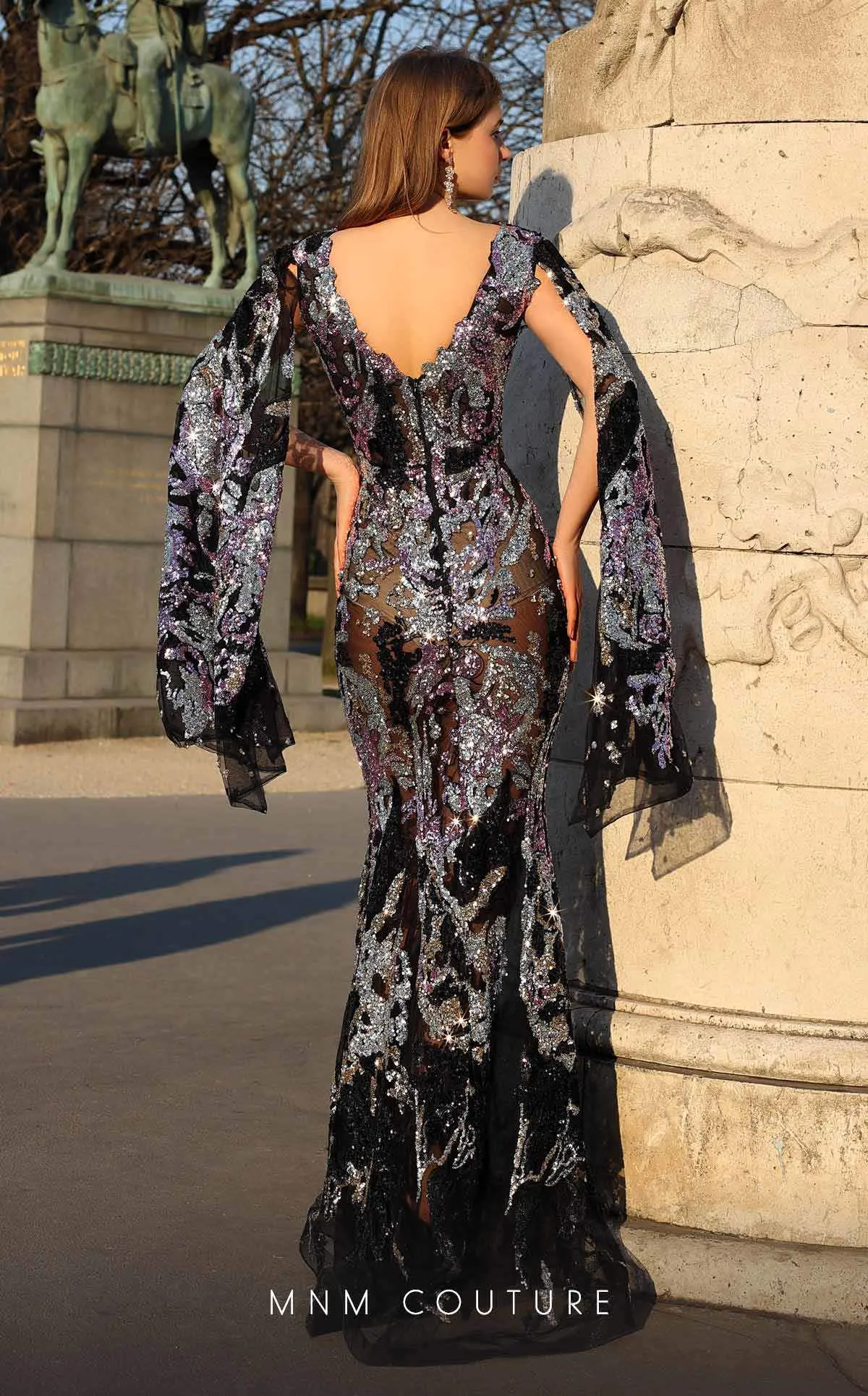 MNM COUTURE K4067 DRESS
