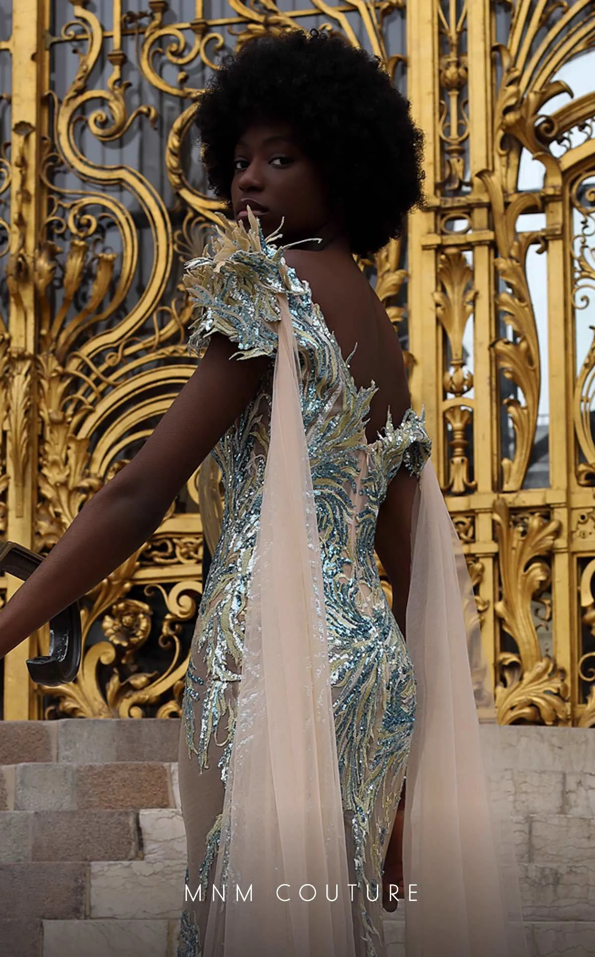 MNM COUTURE K4070 DRESS