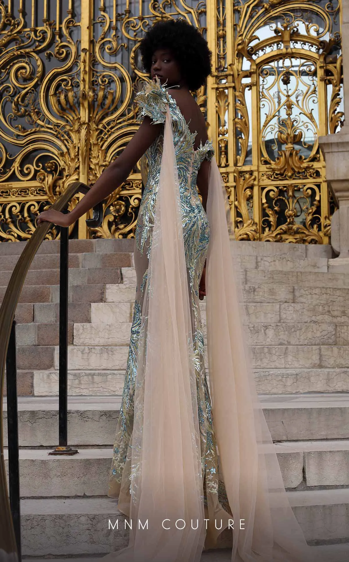 MNM COUTURE K4070 DRESS