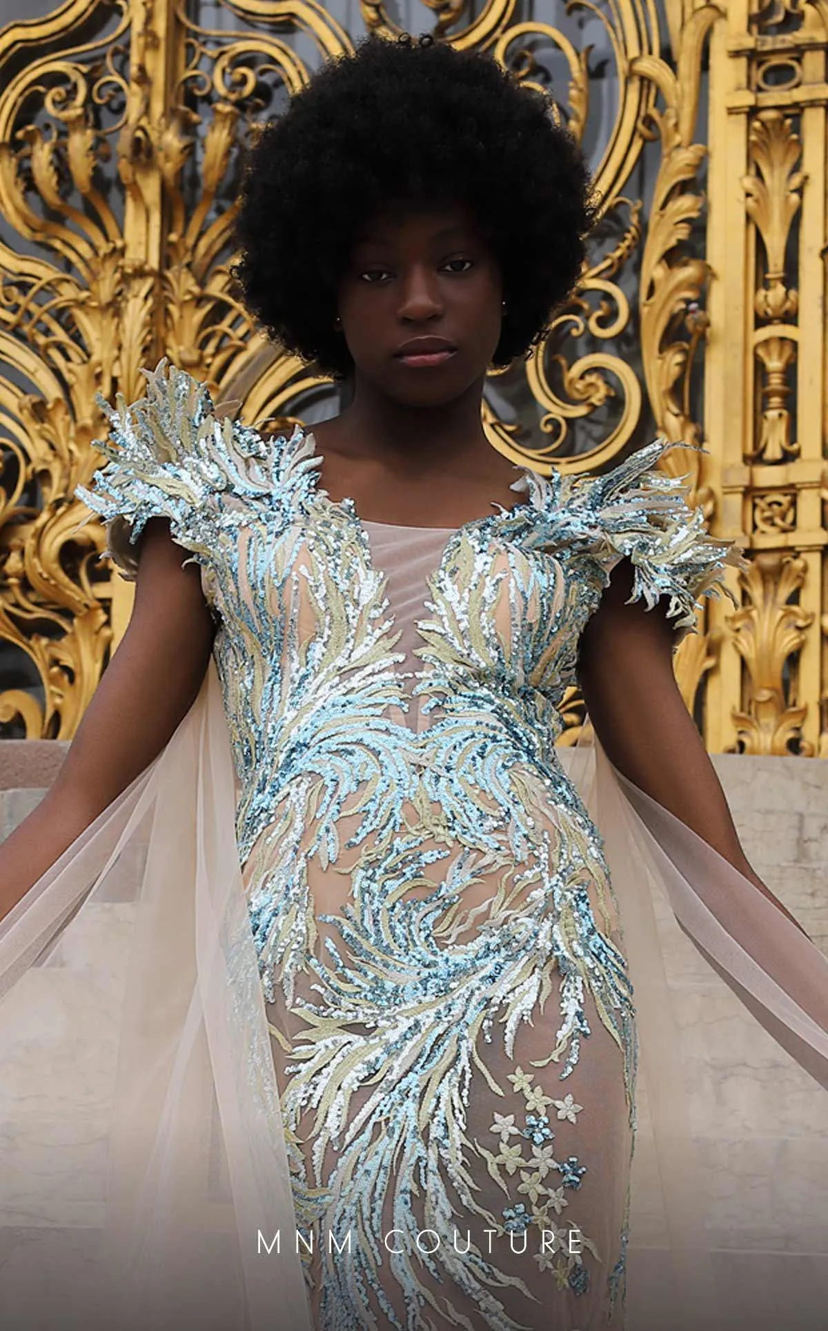 MNM COUTURE K4070 DRESS
