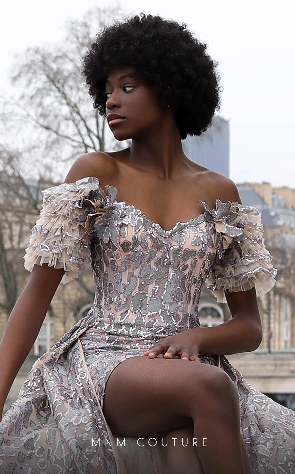 MNM COUTURE K4071 DRESS
