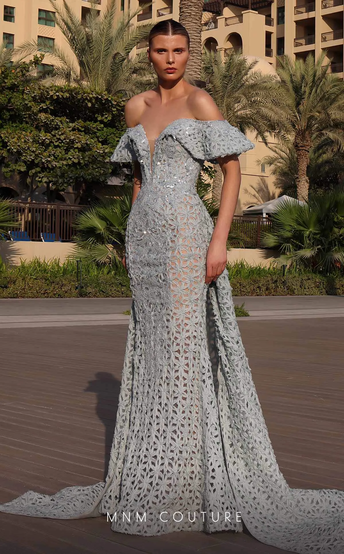 MNM COUTURE K4133 DRESS