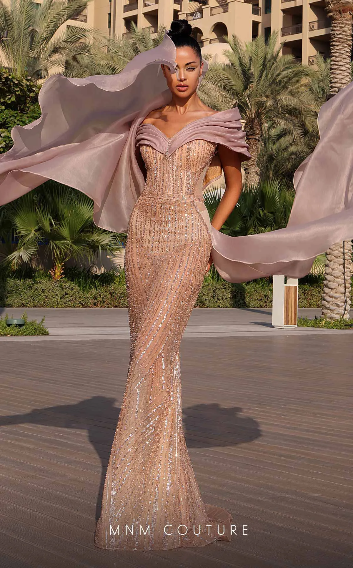 MNM COUTURE K4138 DRESS