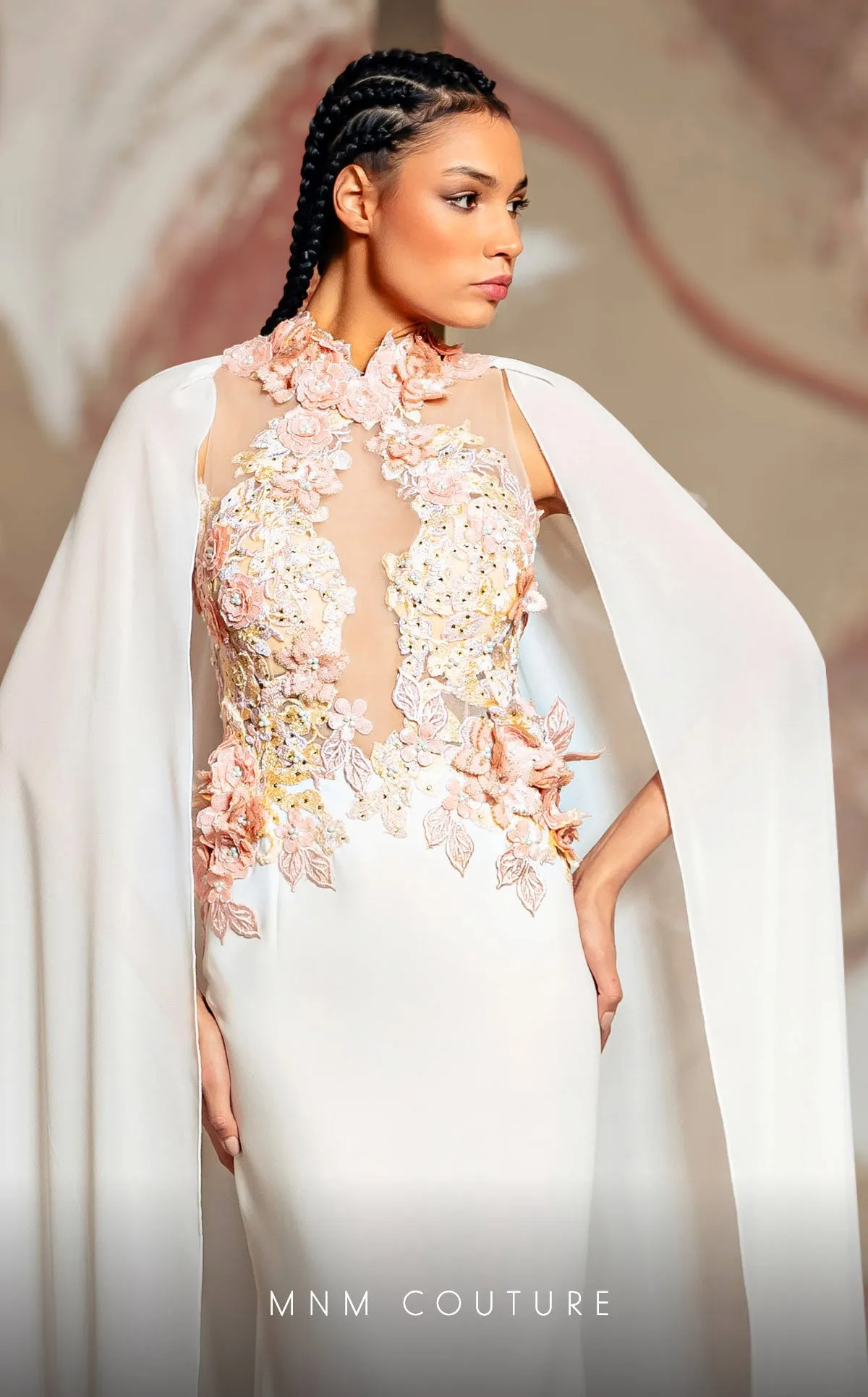 MNM COUTURE K4145 DRESS