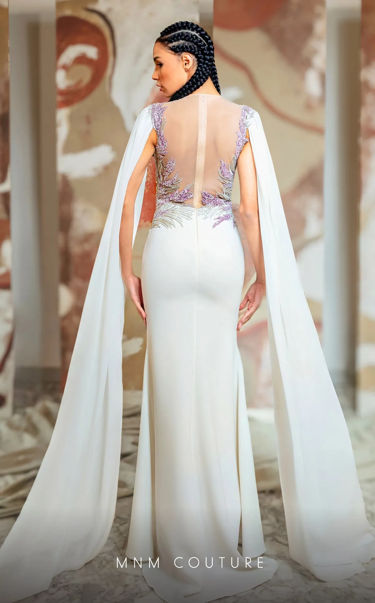 MNM COUTURE K4146 DRESS