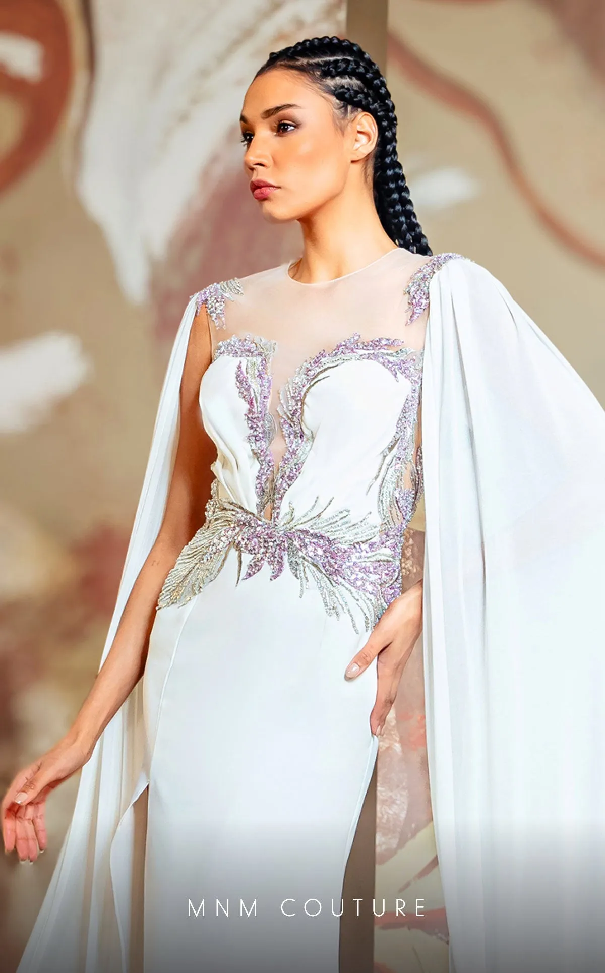 MNM COUTURE K4146 DRESS