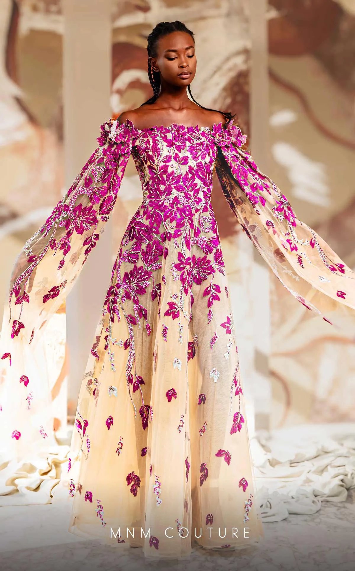 MNM COUTURE K4164 DRESS