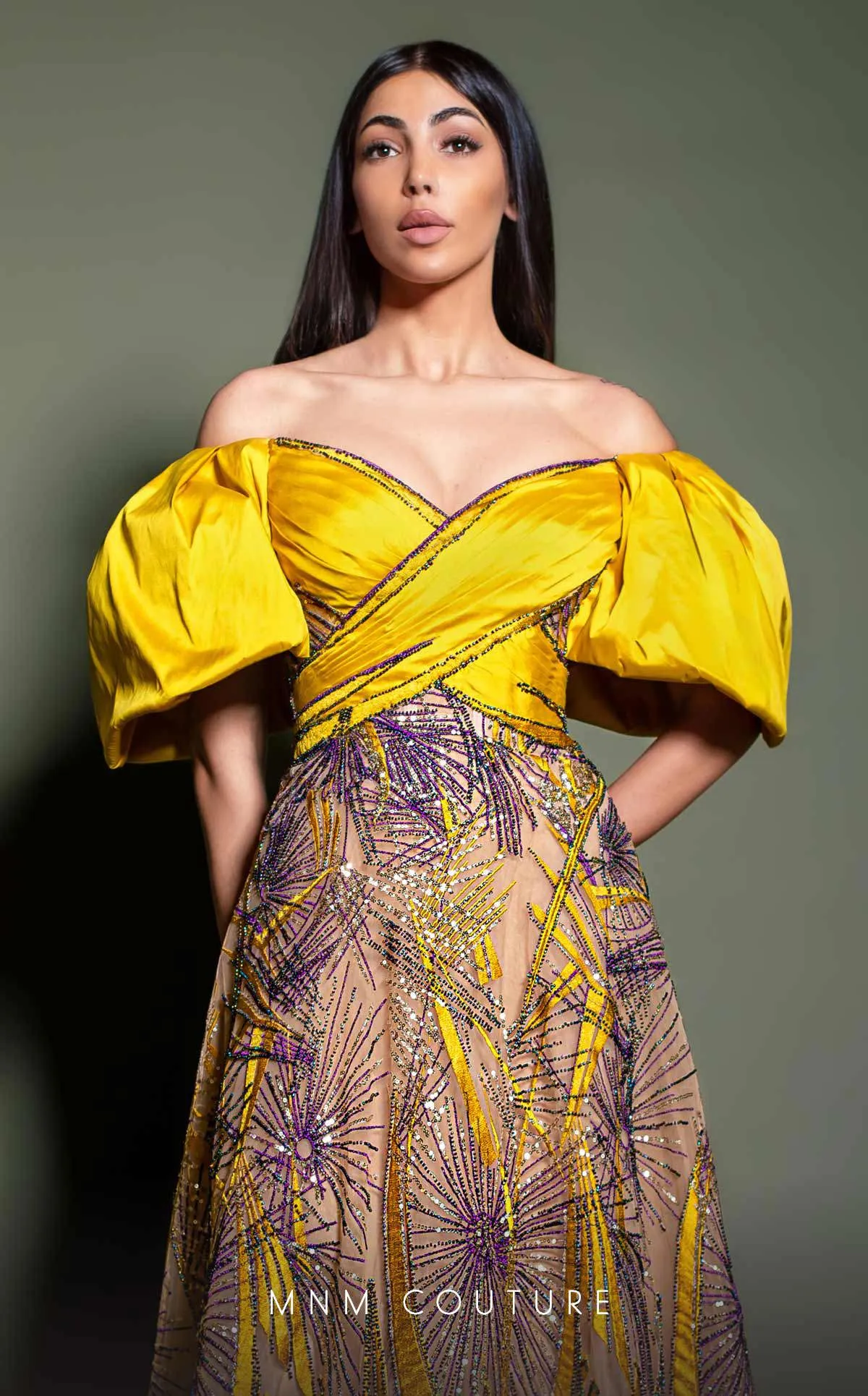 MNM COUTURE K4189 DRESS