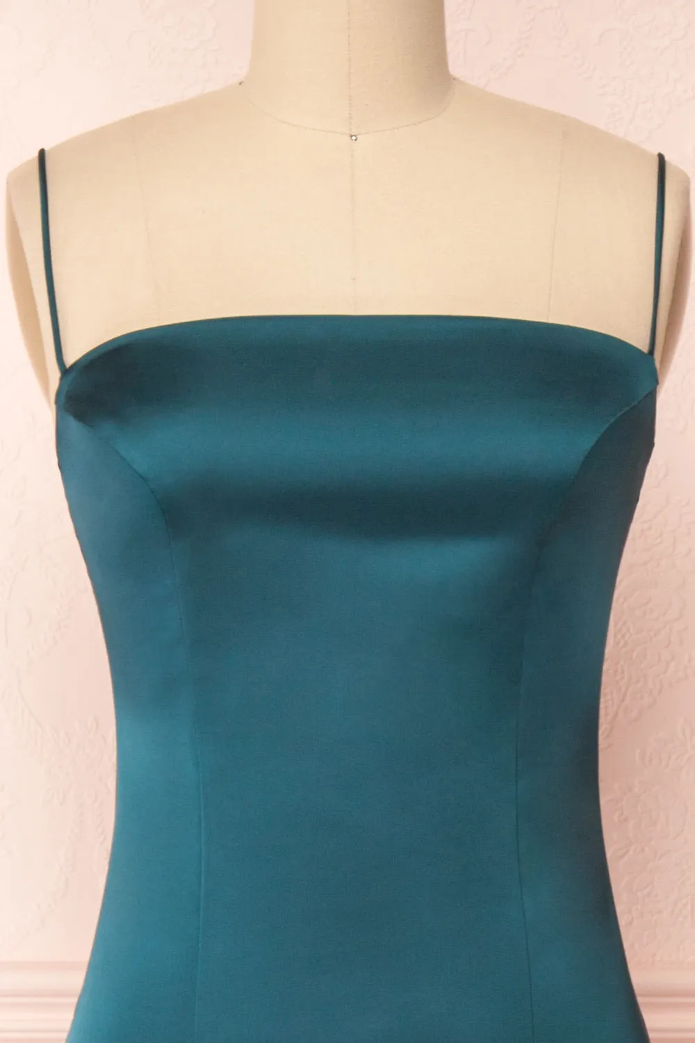 Naomie Emerald | Silky Mermaid Gown