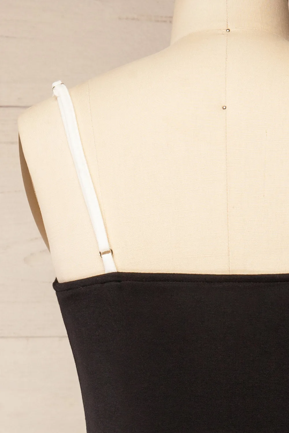 Pisang | Black Mini Dress with Built in Shorts