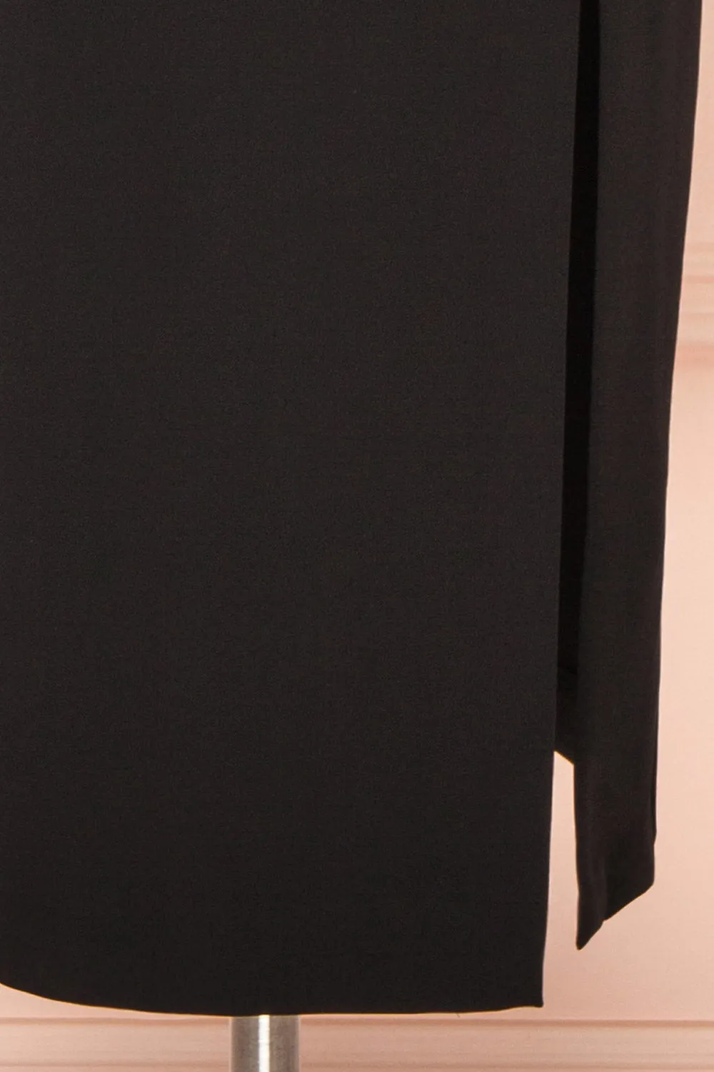 Scarabella | Strapless Black Midi Dress