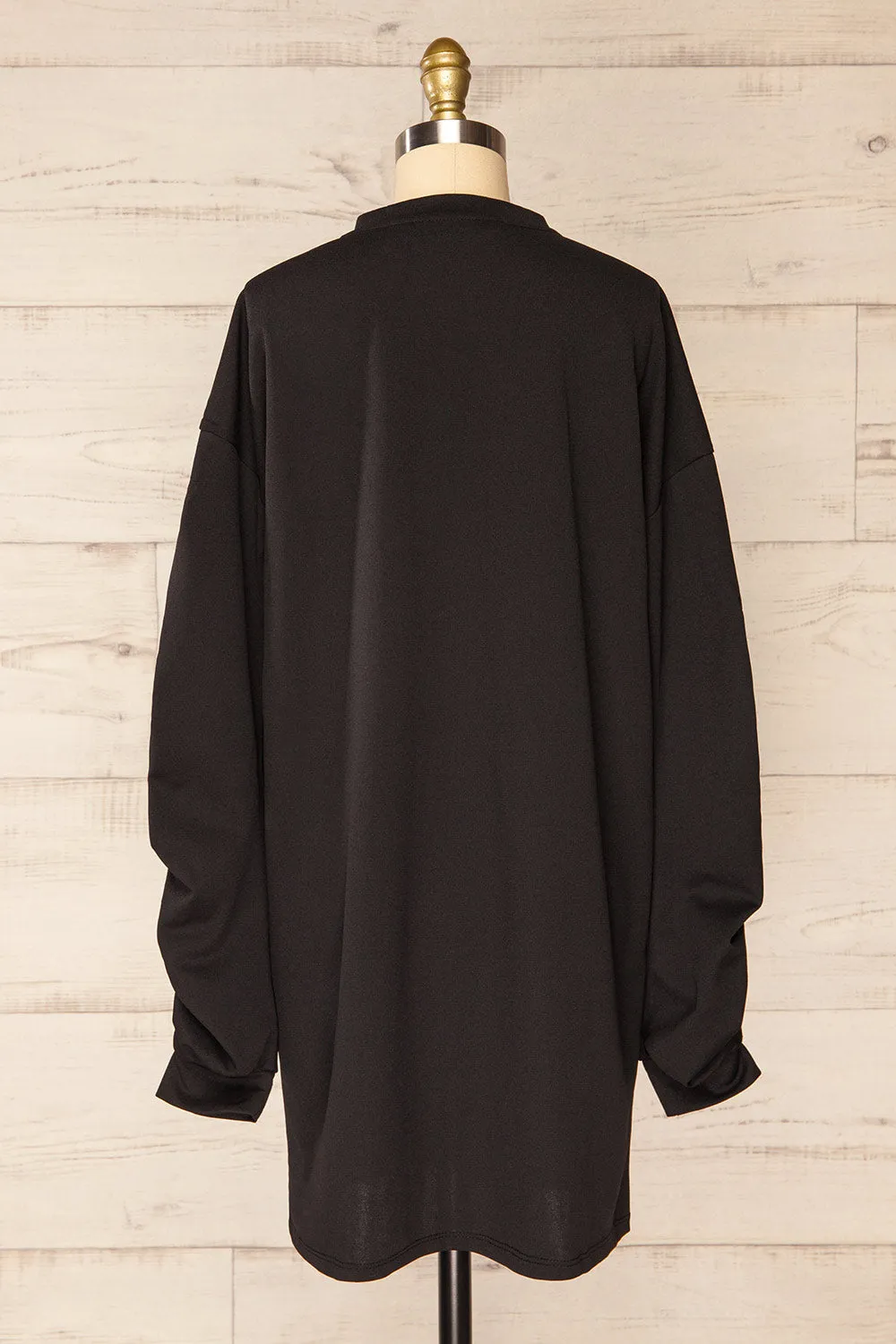 Torrejon | Short Dress w/ Ruched Sleeves